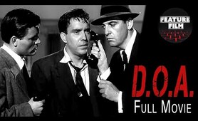 D.O.A. (1950) | American Film Noir | Full Movie starring Edmond O'Brien and Pamela Britton