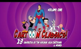 Cartoon Classics | 28 Favorites of The Golden Era Cartoons | Volume 1